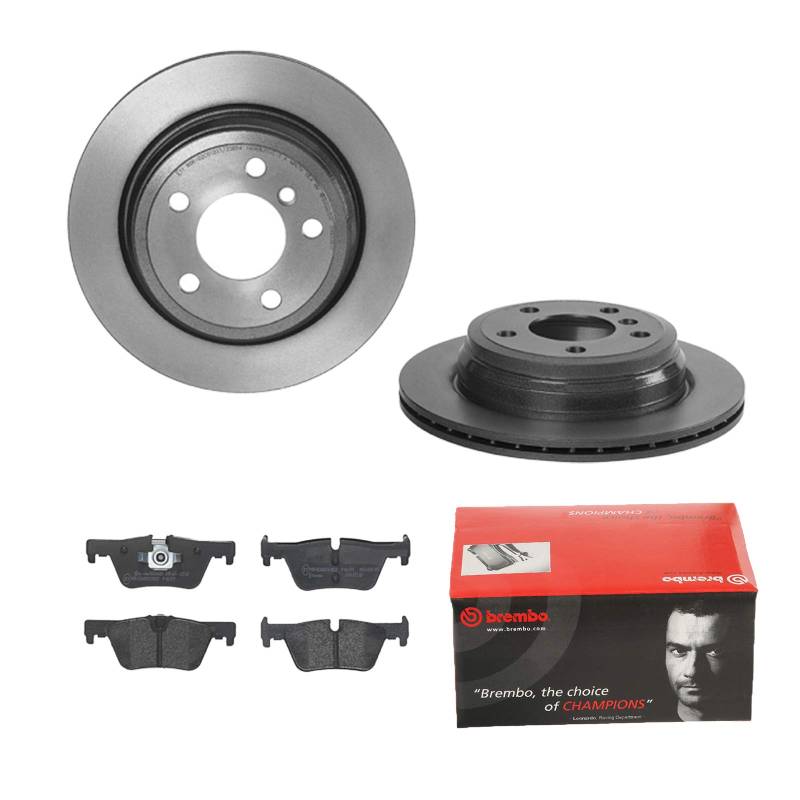 BREMBO BREMSSCHEIBEN Ø300 + BREMSBELÄGE HINTEN FÜR BMW 3 TOURING F31 4 GRAN F36 von Brembo