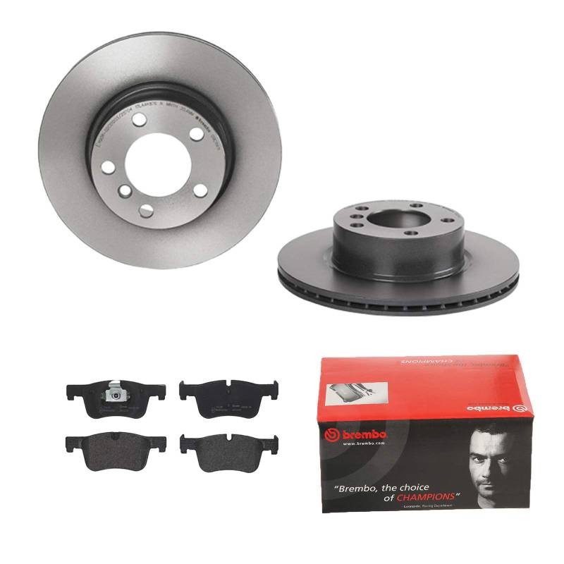 BREMBO BREMSSCHEIBEN Ø300mm + BREMSBELÄGE VORNE FÜR BMW 1 F20 3 3 TOURING F31 von Brembo