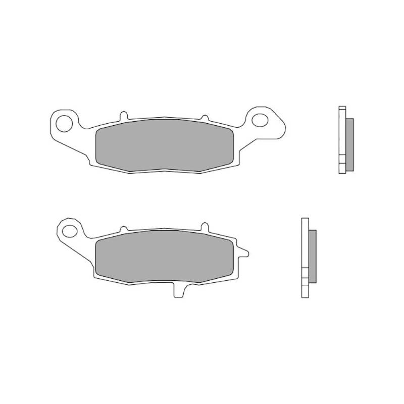 BREMBO Bremsbeläge Satz Bremsklötze Bremssteine Set 07KA19SA von Brembo