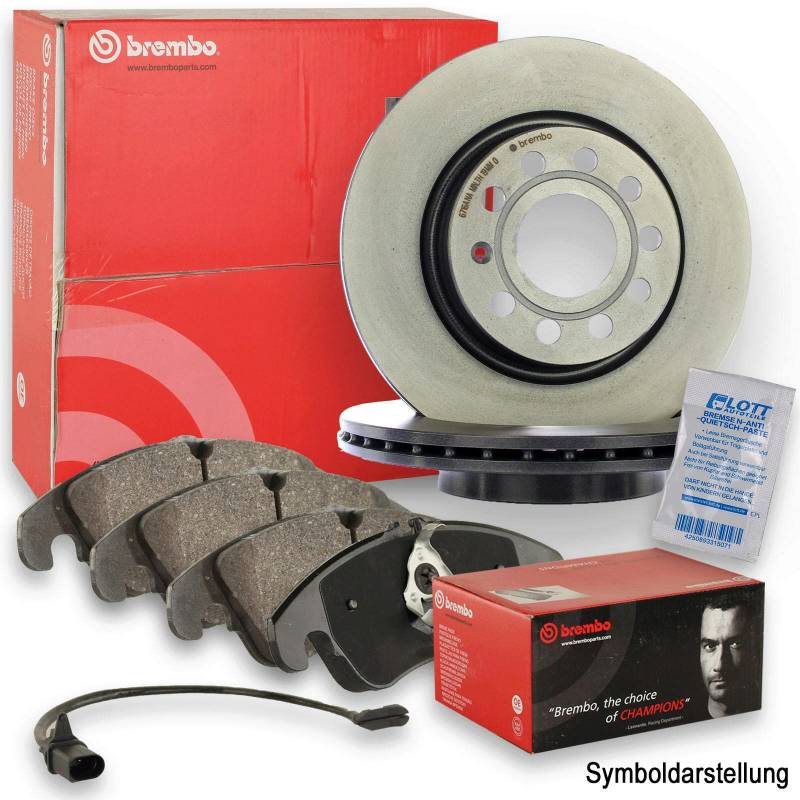 BREMBO Bremsscheiben 321mm + Bremsbeläge vorne von Brembo