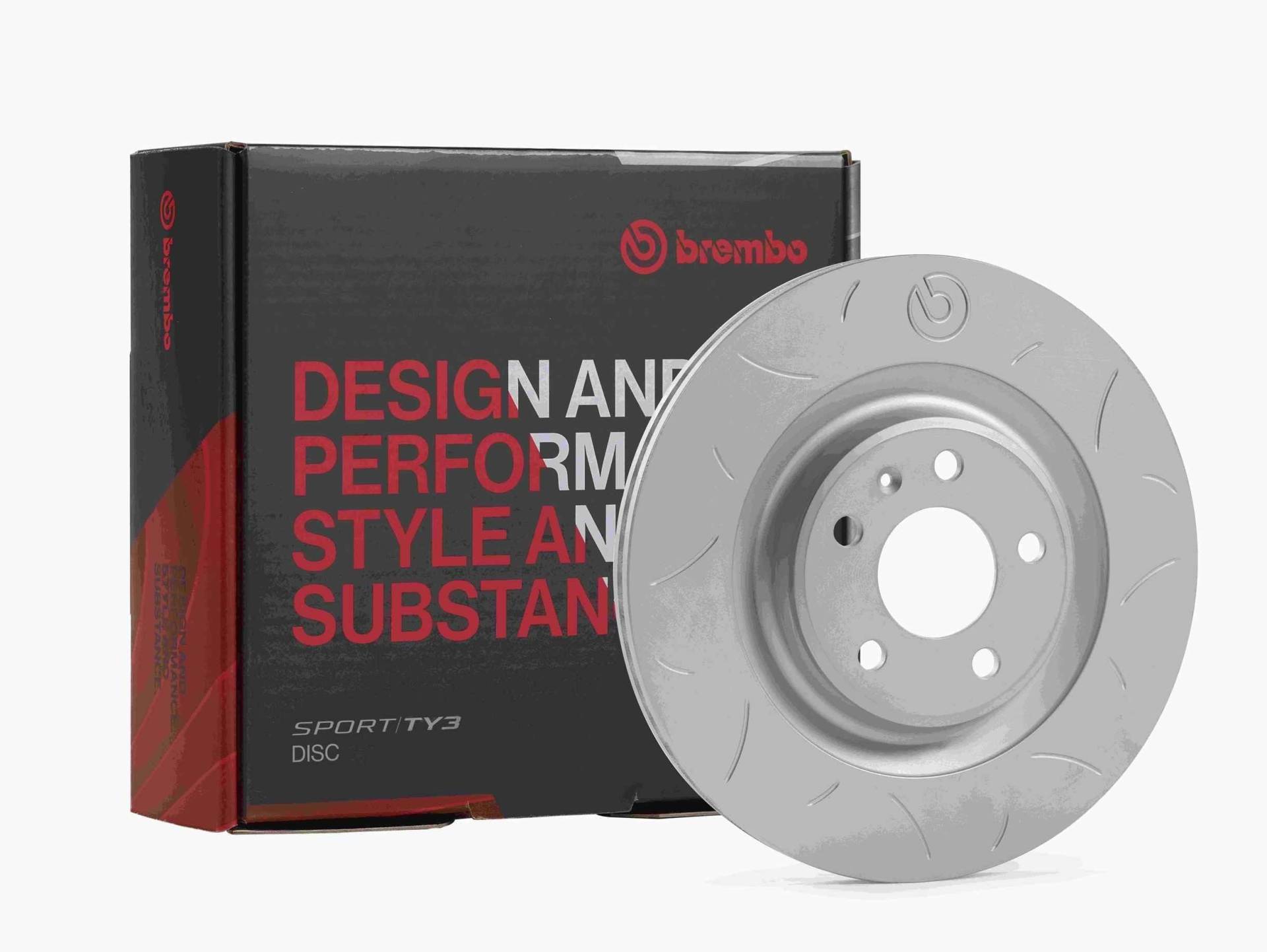 BREMBO Hochleistungs-Bremsscheibe 59.E114.19 52mm 300mm von Brembo