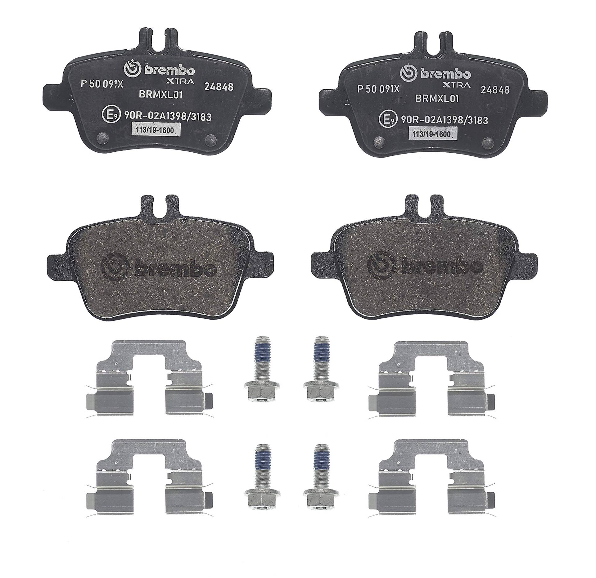 BREMBO P 50 091X Bremsbelag von Brembo