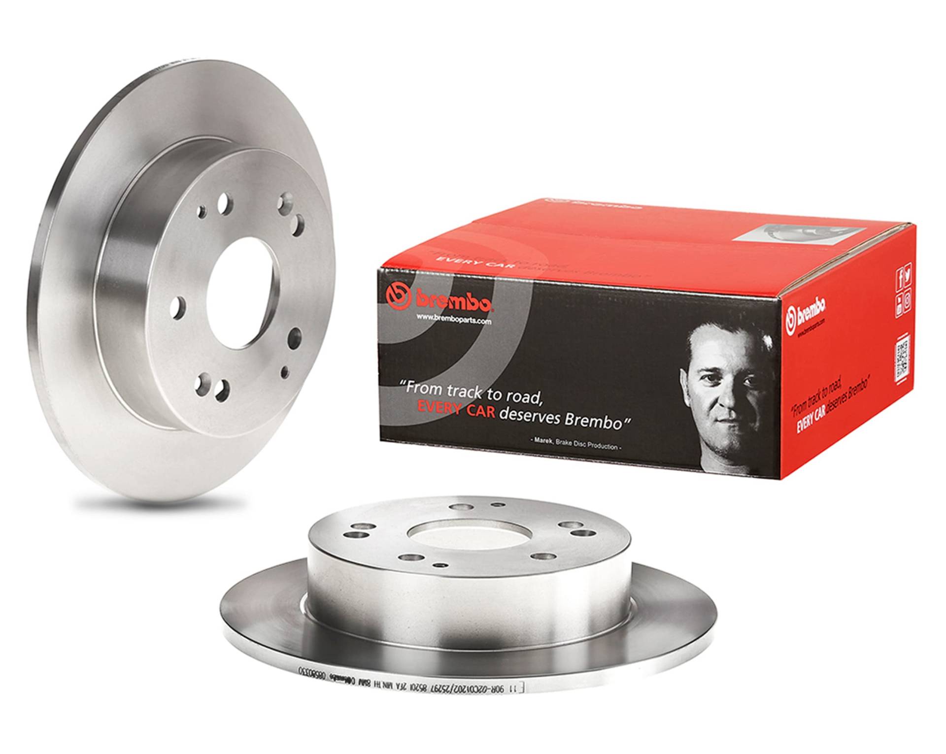 Brembo 08.5803.30 Bremsscheibe - Paar von Brembo