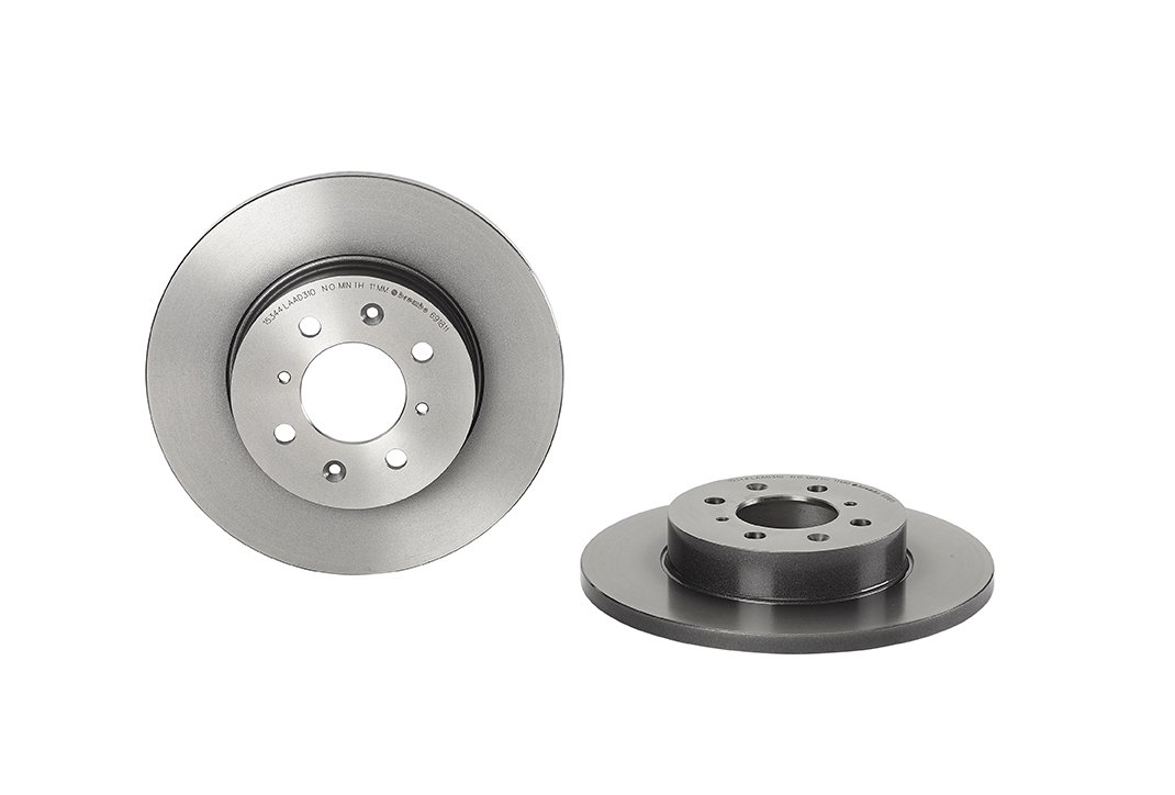 Brembo 08.6918.11 - Vordere Bremsscheibe mit UV-Lackierung von Brembo