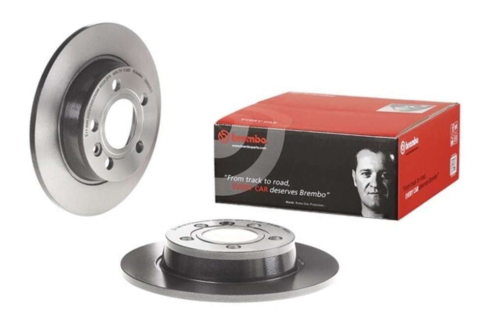 Brembo 08.6935.11 Hintere Bremsscheibe, Anzahl 2 von Brembo