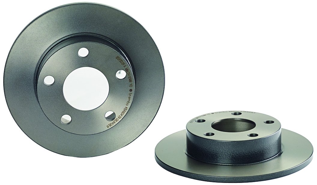 Brembo 08.8408.11 Hintere Bremsscheibe, Anzahl 2 von Brembo