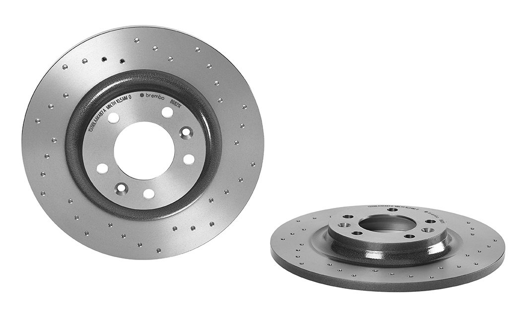 Brembo Xtra 08.8682.1X - Hintere Bremsscheibe von Brembo