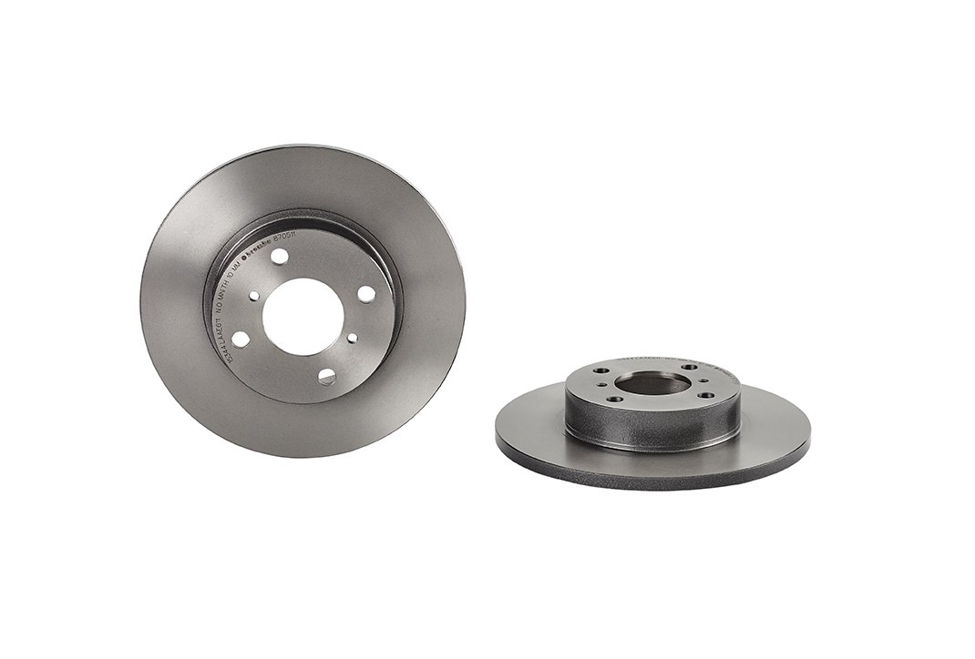 Brembo 08.8705.11 - Vordere Bremsscheibe mit UV-Lackierung von Brembo