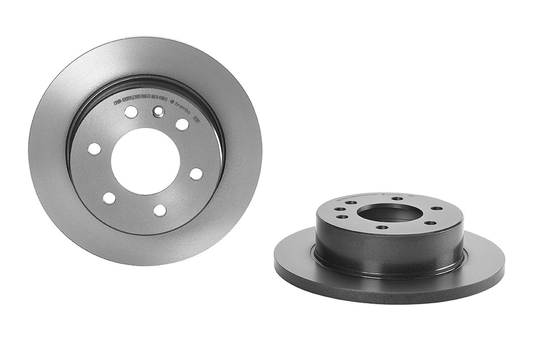 Brembo 08.9509.11 - Hintere Bremsscheibe mit UV-Lackierung von Brembo