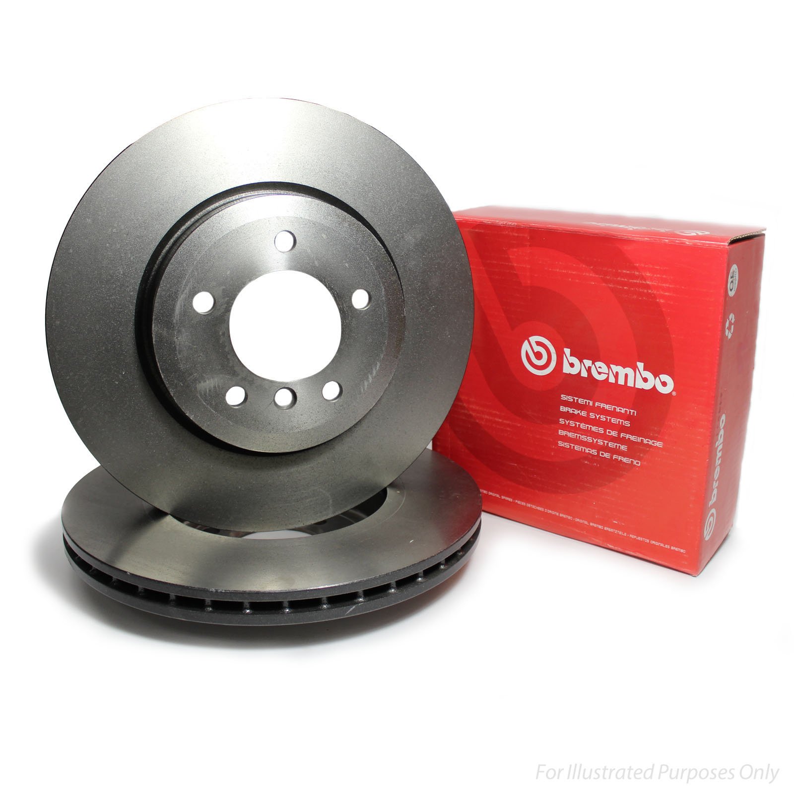 Brembo 09.5180.30 Bremsscheibe - Paar von Brembo