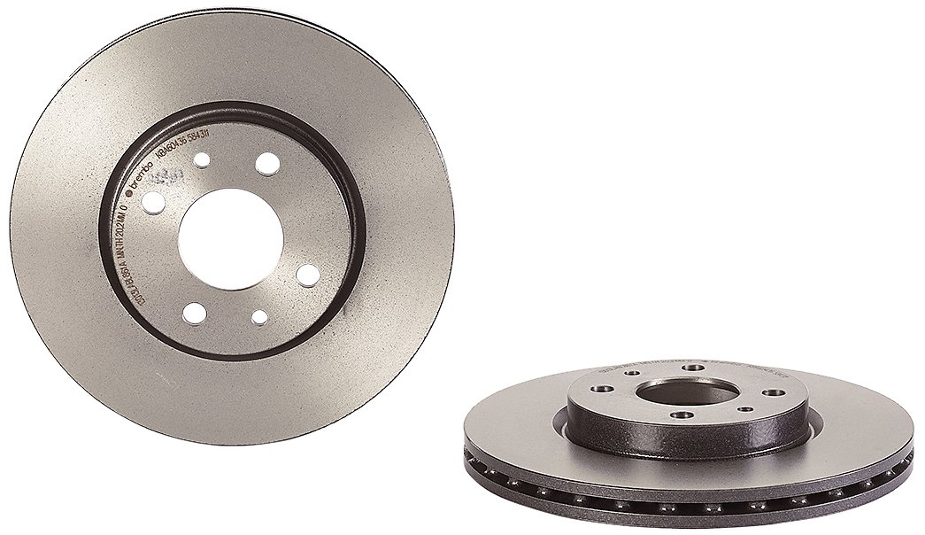 Brembo 09.5843.11 COATED DISC LINE Bremsscheibe - Paar von Brembo