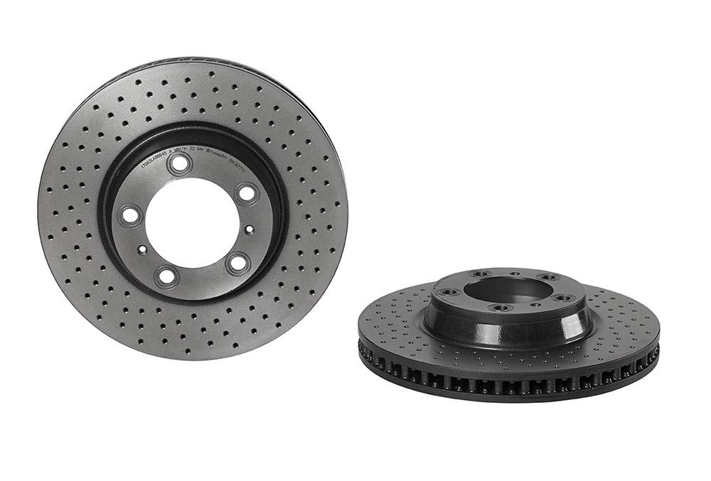 Brembo 09.5875.11 - Bremsscheibe mit UV-Lackierung (1 Bremsscheibe pro Verpackung) - Vordere von Brembo