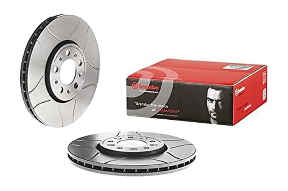 Brembo 09.7010.76 Vordere Bremsscheibe, Anzahl 2 von Brembo