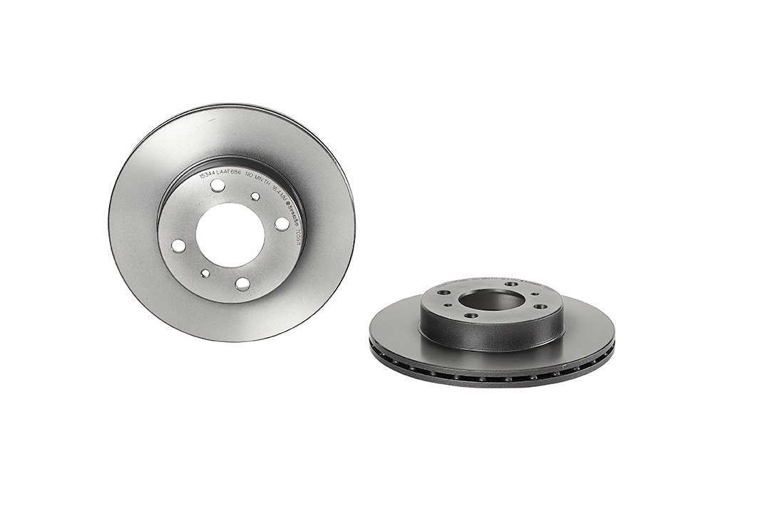 Brembo 09.7056.11 - Vordere Bremsscheibe mit UV-Lackierung von Brembo