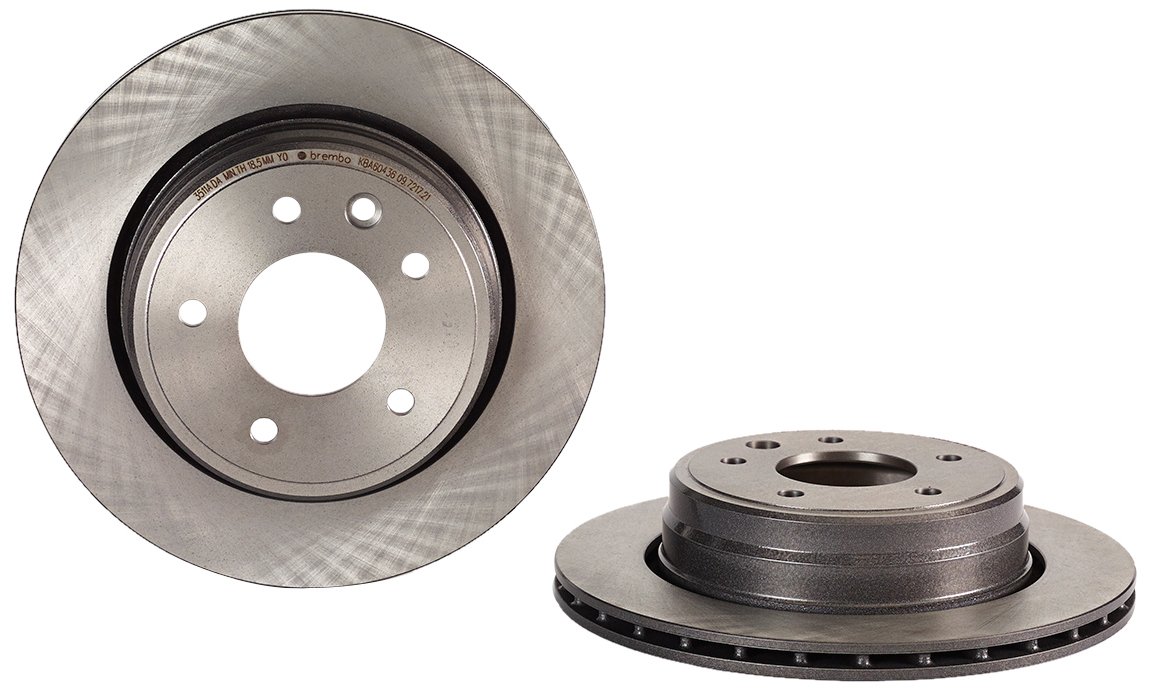 Brembo 09.7217.21 COATED DISC LINE Bremsscheibe - Paar von Brembo