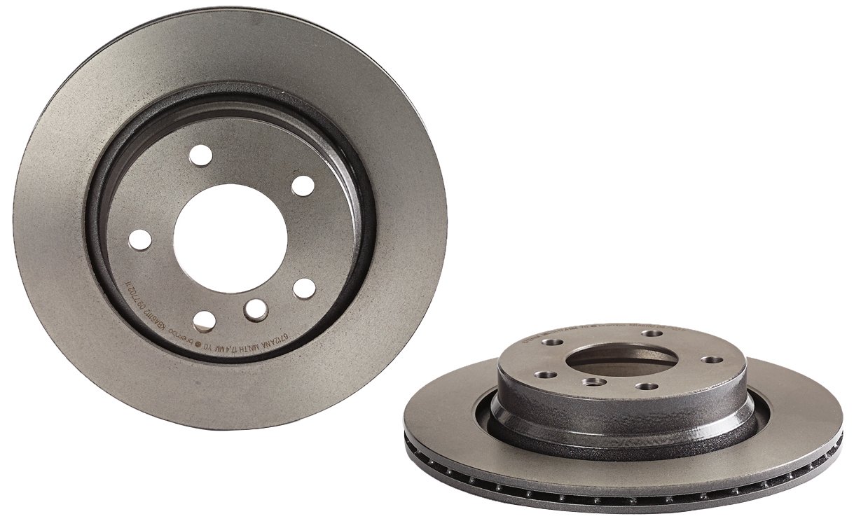 Brembo 09.7702.11 COATED DISC LINE Bremsscheibe - Paar von Brembo