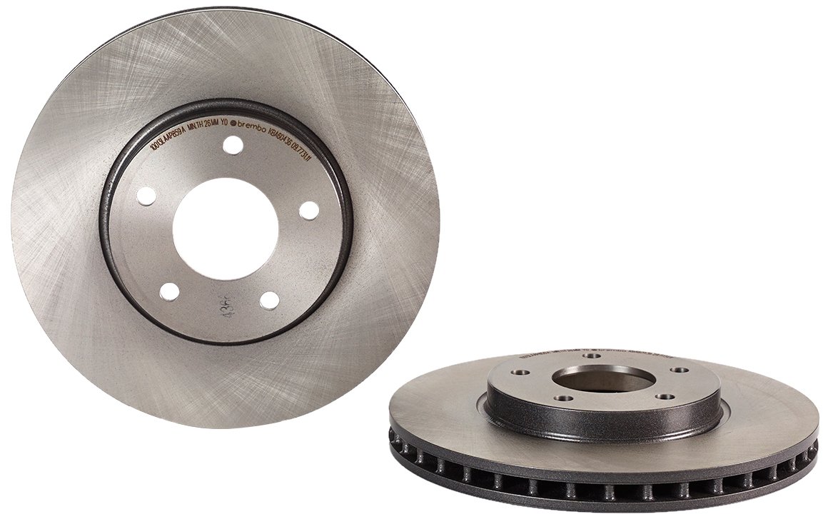 Brembo 09.7731.11 COATED DISC LINE Bremsscheibe - Paar von Brembo