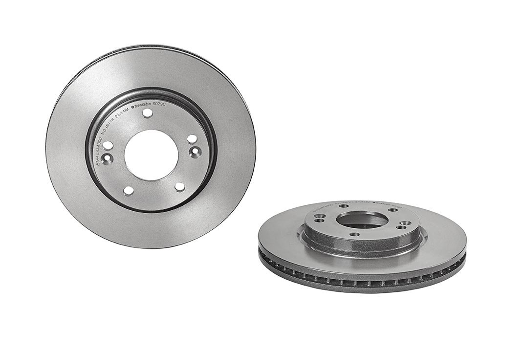 Brembo 09.9079.11 - Vordere Bremsscheibe mit UV-Lackierung von Brembo