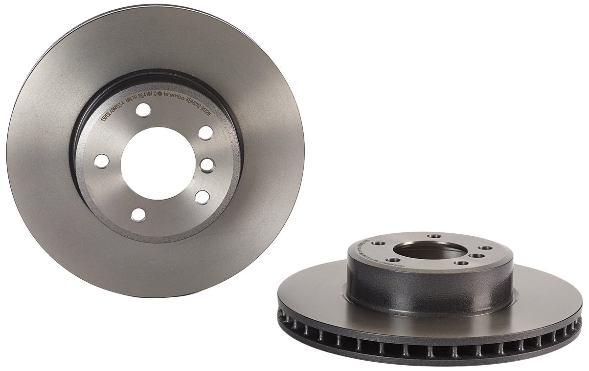 Brembo 09.9172.11 Vordere Bremsscheibe, Anzahl 2 von Brembo