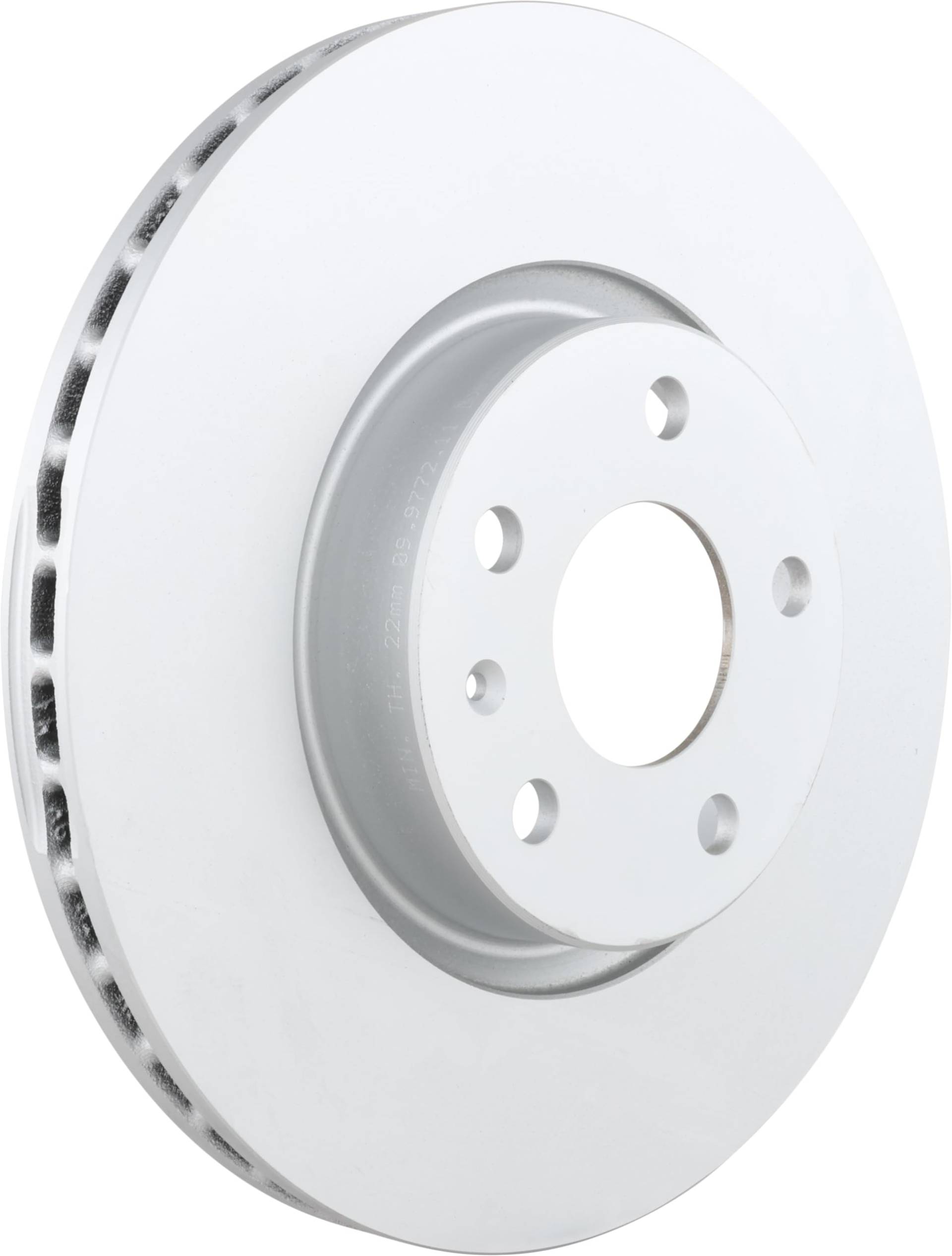 Brembo 09.9772.11 Vordere Bremsscheibe mit UV Lackierung, Anzahl 2 von Brembo