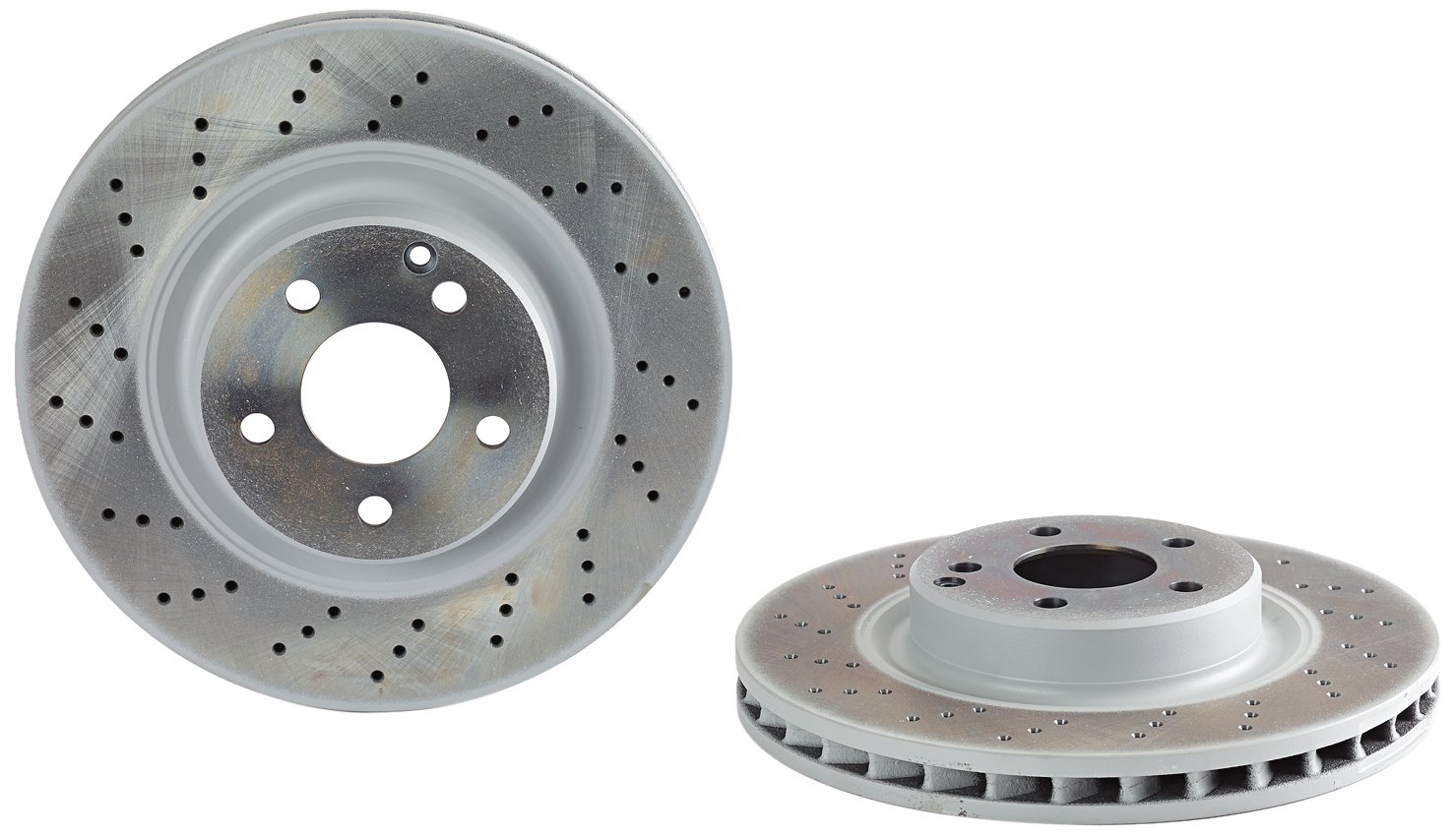 Brembo 09.9825.11 Vordere Bremsscheibe mit UV Lackierung von Brembo