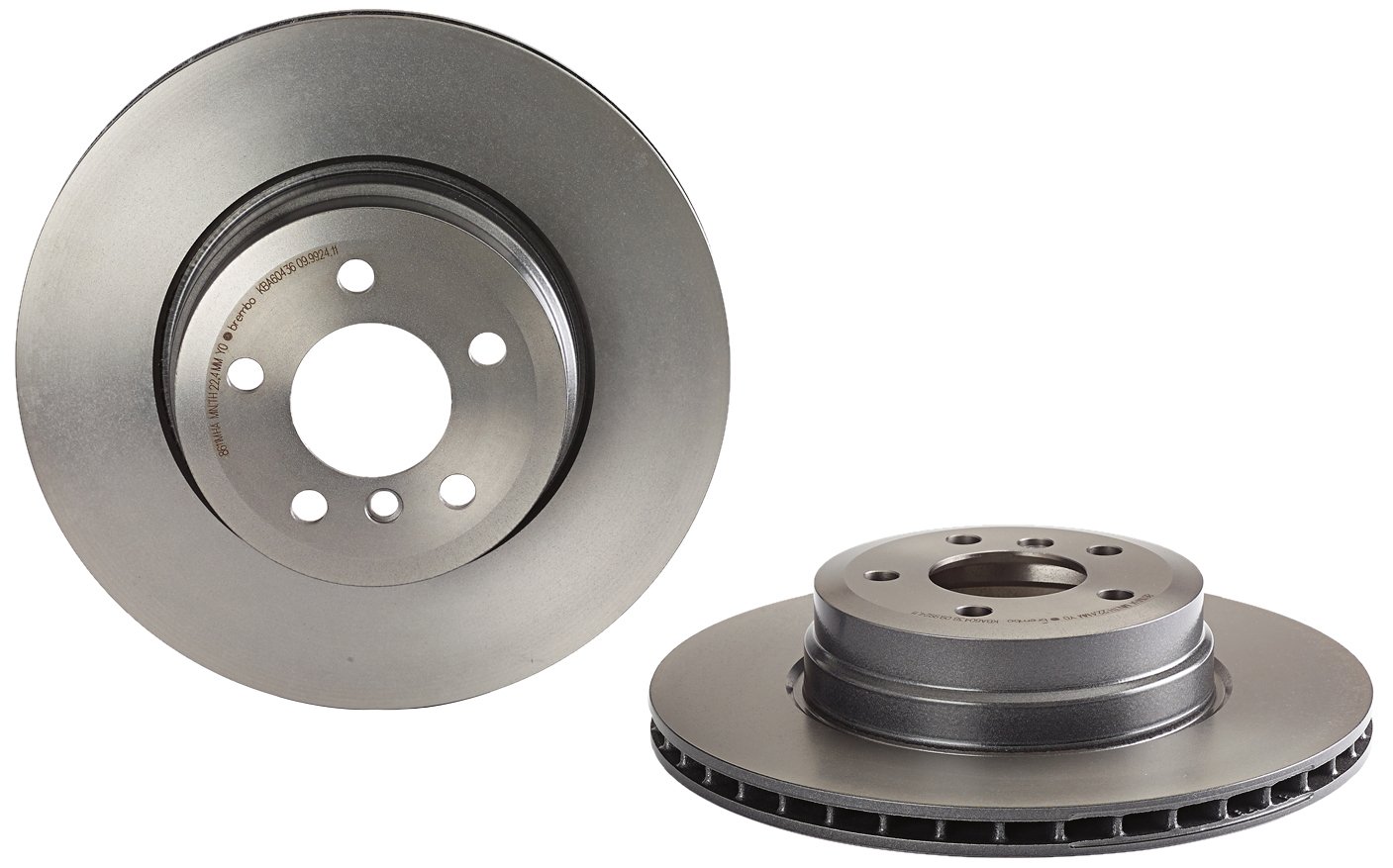 Brembo 09.9924.11 COATED DISC LINE Bremsscheibe - 1 Stück von Brembo