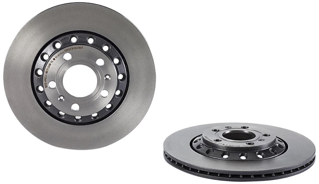 Brembo 09.A269.11 COATED DISC LINE Bremsscheibe - Paar von Brembo