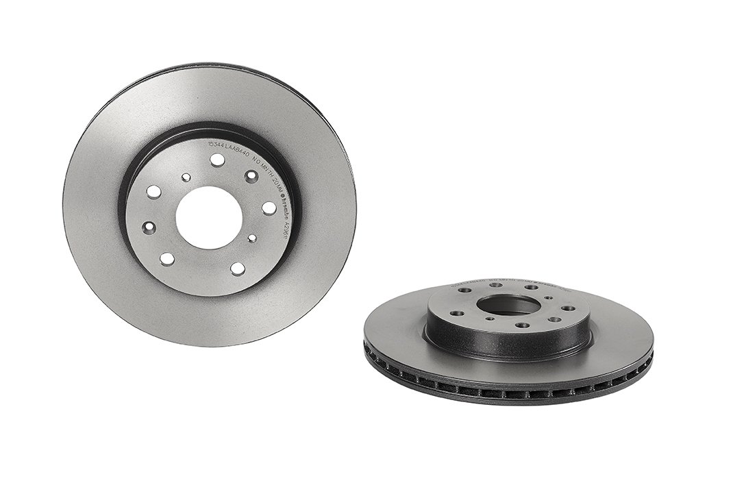 Brembo 09.A296.11 - Vordere Bremsscheibe mit UV-Lackierung von Brembo