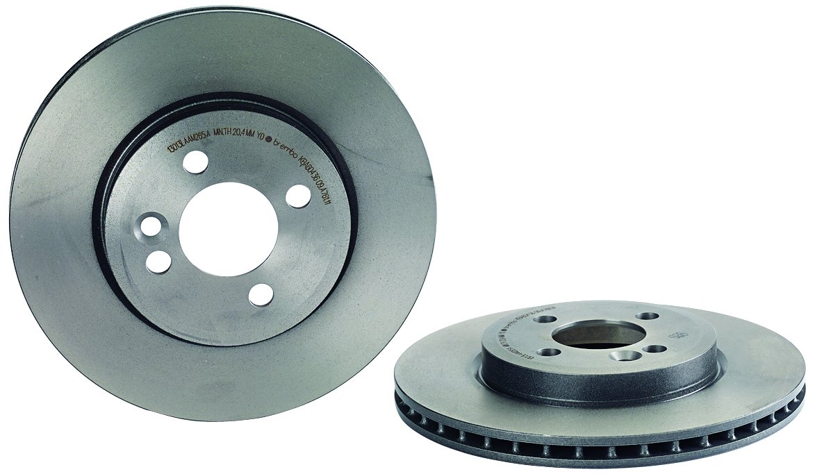 Brembo 09.A761.11 Vordere Bremsscheibe mit UV Lackierung, Anzahl 2 von Brembo