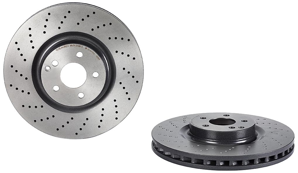 Brembo 09.A819.11 Brembo 09.A819.11 - Vordere Bremsscheibe mit UV-Lackierung von Brembo