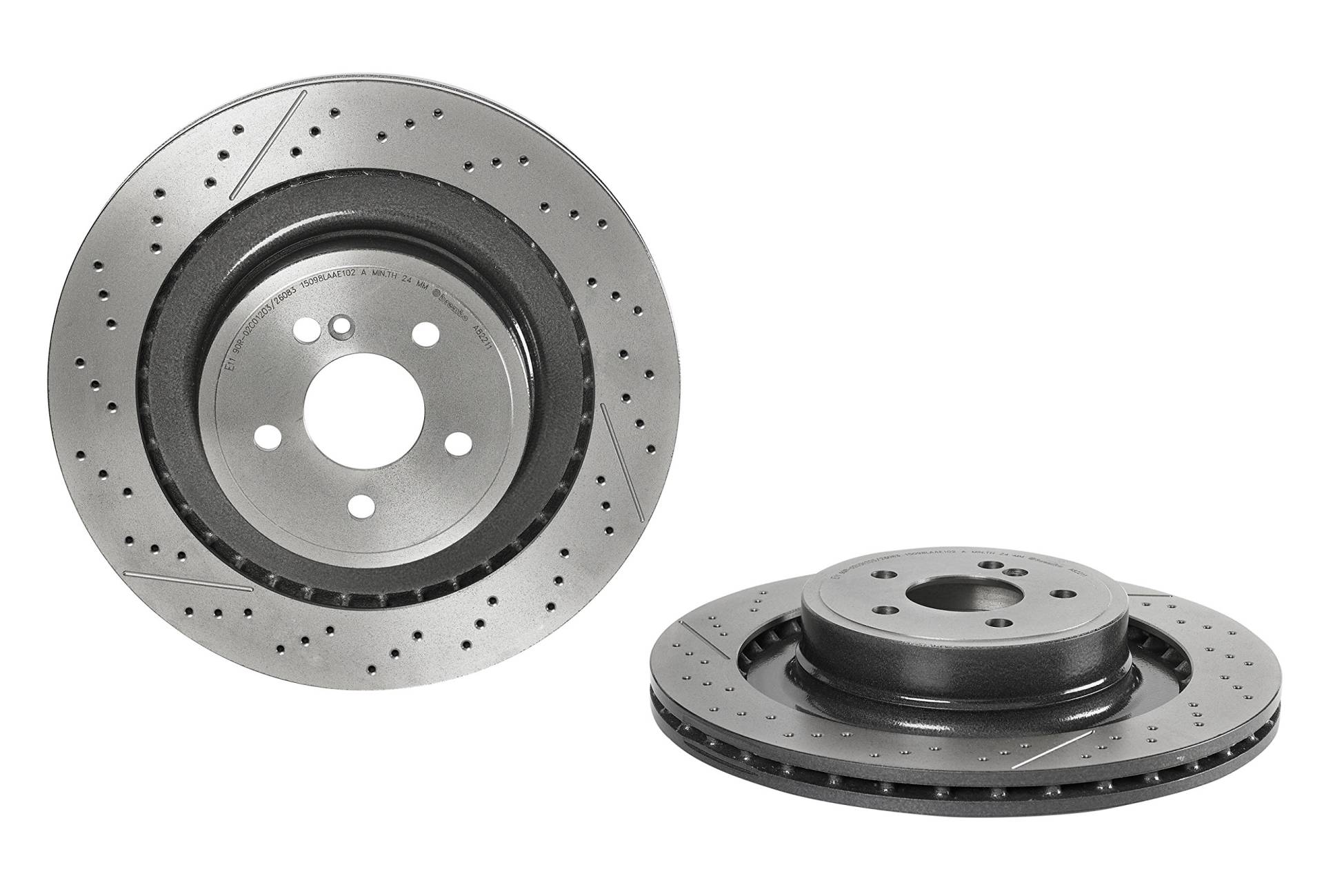 Brembo 09.A822.11 Bremsscheibe Rotoren von Brembo