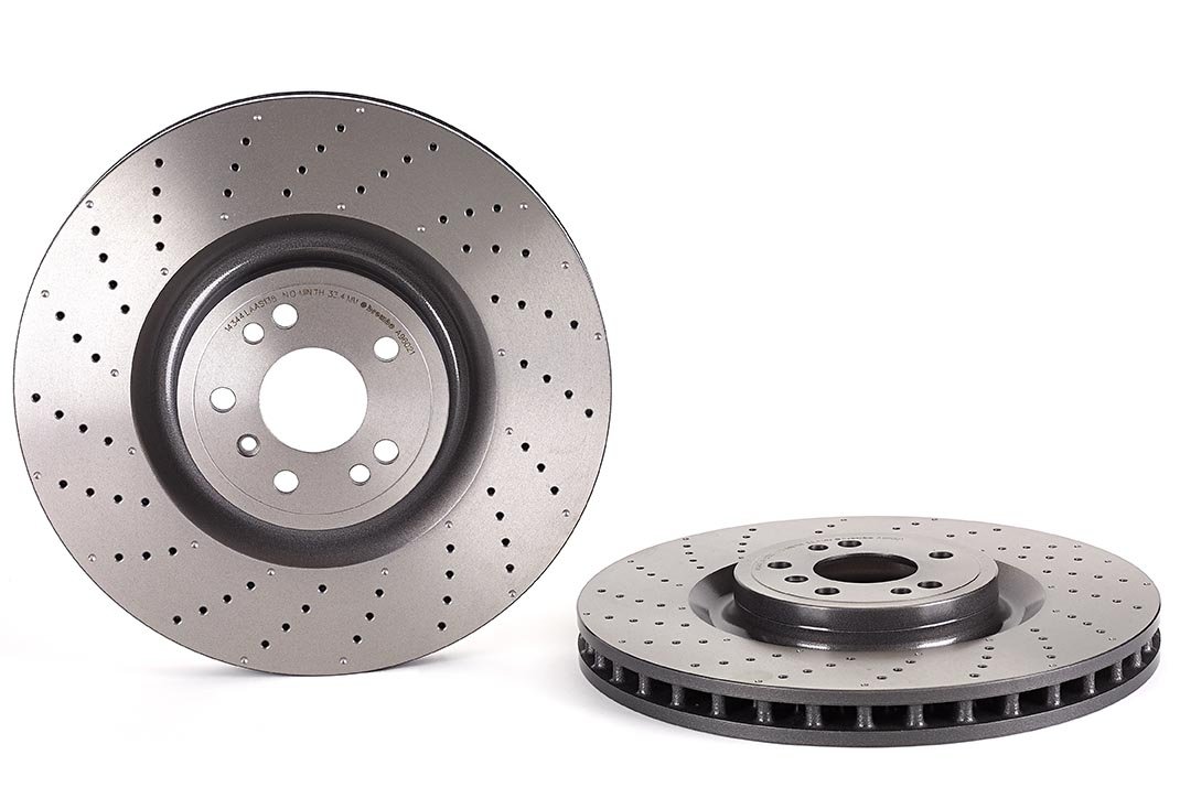 Brembo 09.A960.21 - Vordere Bremsscheibe mit UV-Lackierung von Brembo