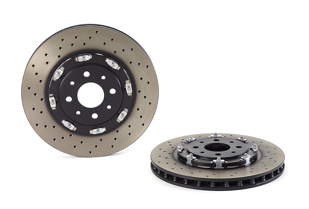 Brembo 09.B085.13 - Vordere Bremsscheibe mit UV-Lackierung von Brembo