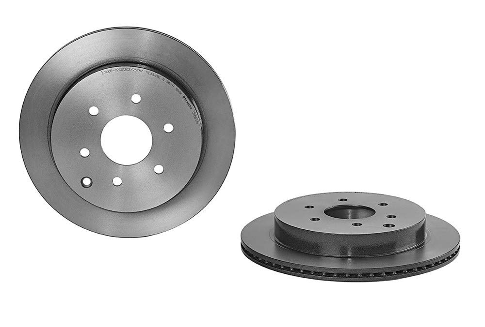 Brembo 09.B631.11 - Bremsscheibe mit UV-Lackierung (1 Bremsscheibe pro Verpackung) - Hintere von Brembo