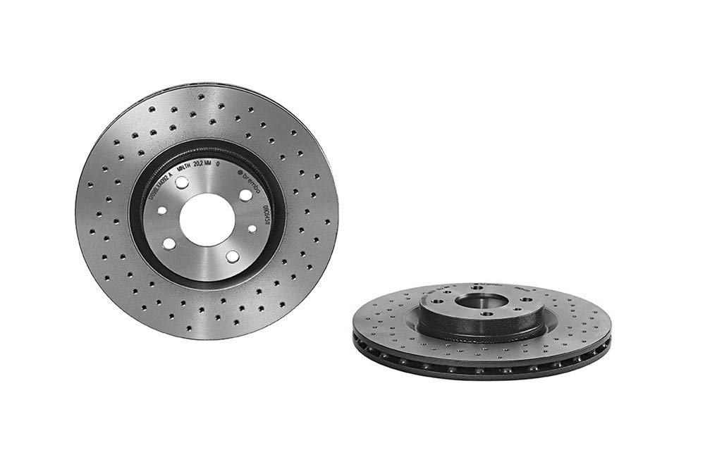 Brembo 09.C645.11 - Bremsscheibe mit UV-Lackierung (2 Bremsscheiben pro Verpackung) - Vordere von Brembo