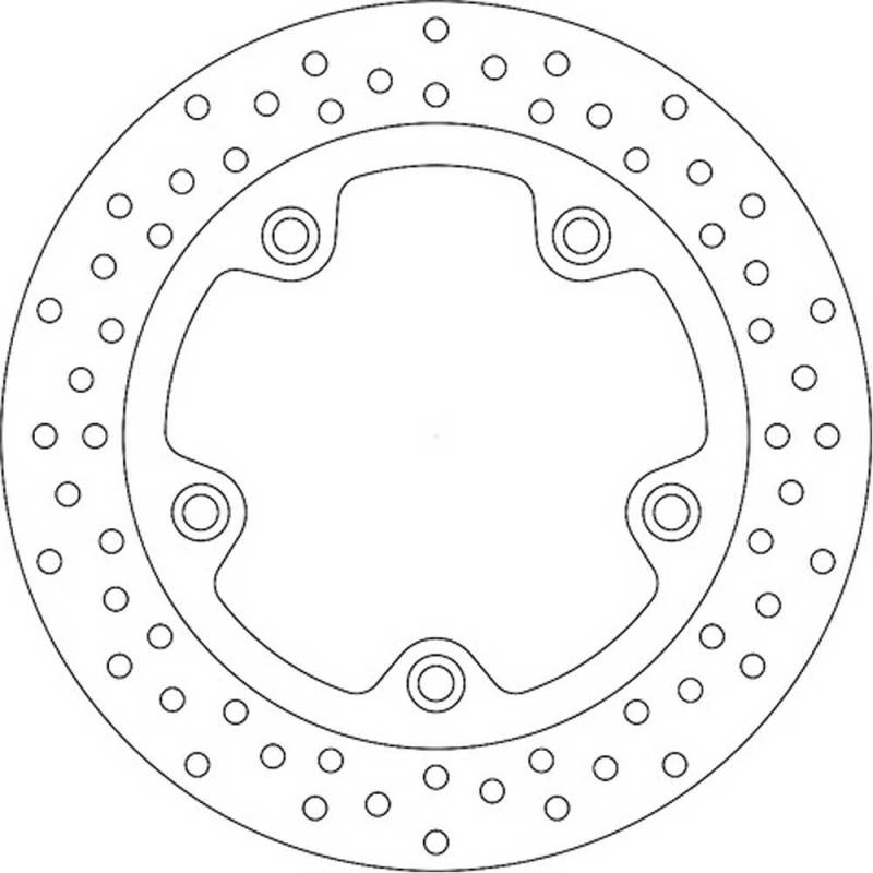 Brembo Bremsscheibe ORO "68B407A7" starr 68B407A7 RUND (KBA) 68B407A7 0649964372 von Brembo