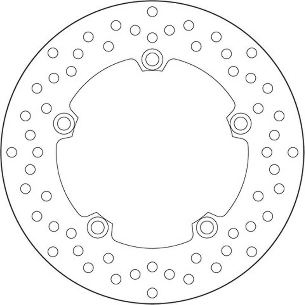 Brembo Bremsscheibe ORO "68B407L0" starr 68B407L0 RUND (KBA) 68B407L0 0649964372 von Brembo