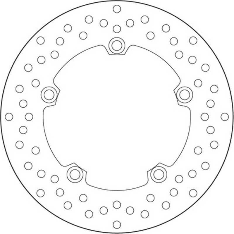 Brembo Bremsscheibe ORO "68B407L0" starr 68B407L0 RUND (KBA) 68B407L0 0649964372 von Brembo