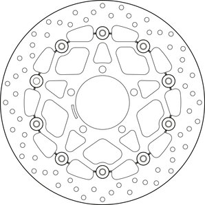 Brembo Bremsscheiben schwimmend mit ABE von Brembo