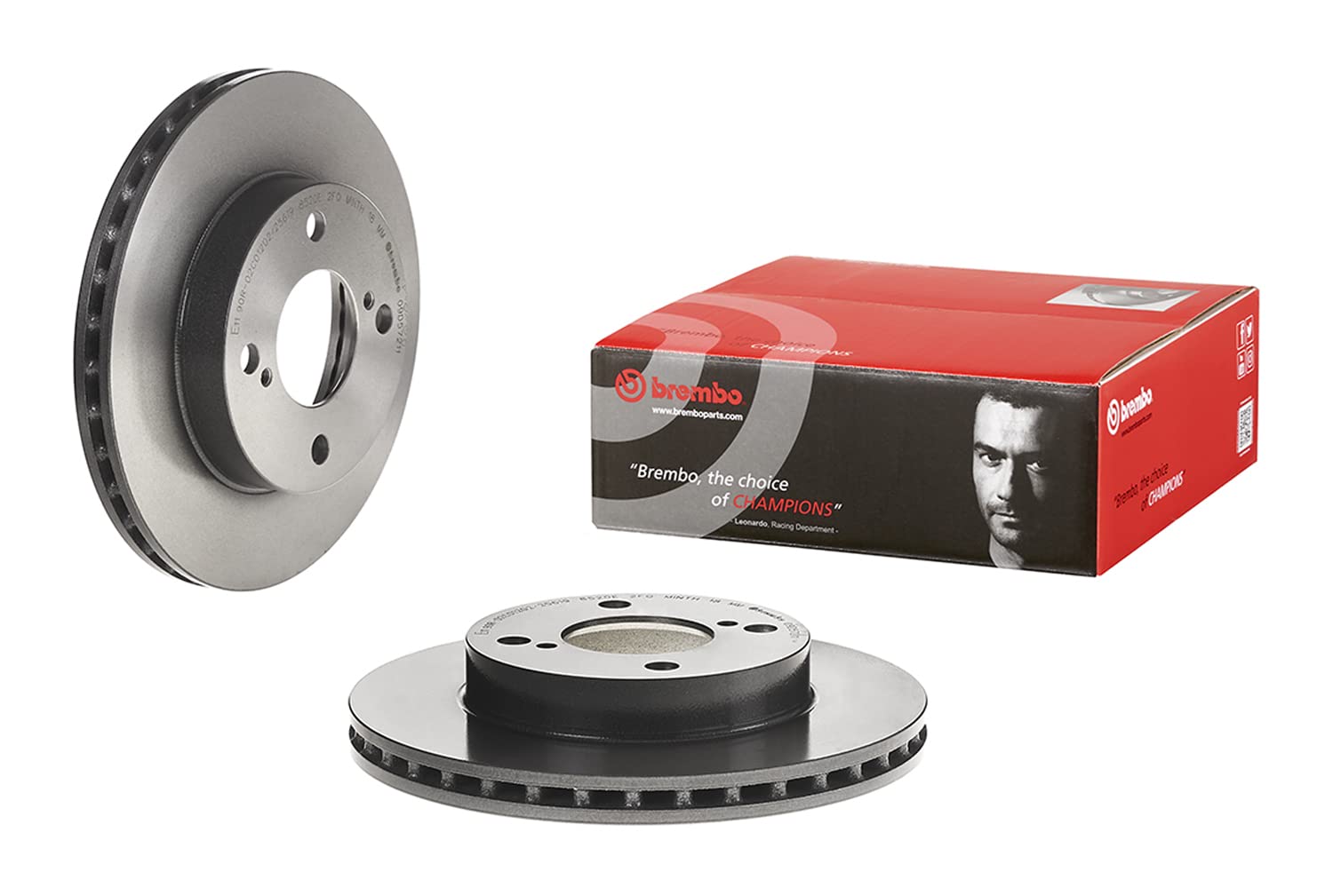 Brembo Bremsscheiben Vorne Innenbelüftet 2X Ø 231Mm | 09.D572.11 von Brembo