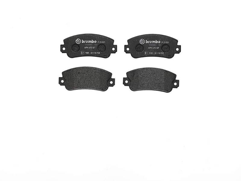 Brembo P 23 021 Bremsbelagsatz, Scheibenbremse - (4-teilig) von Brembo