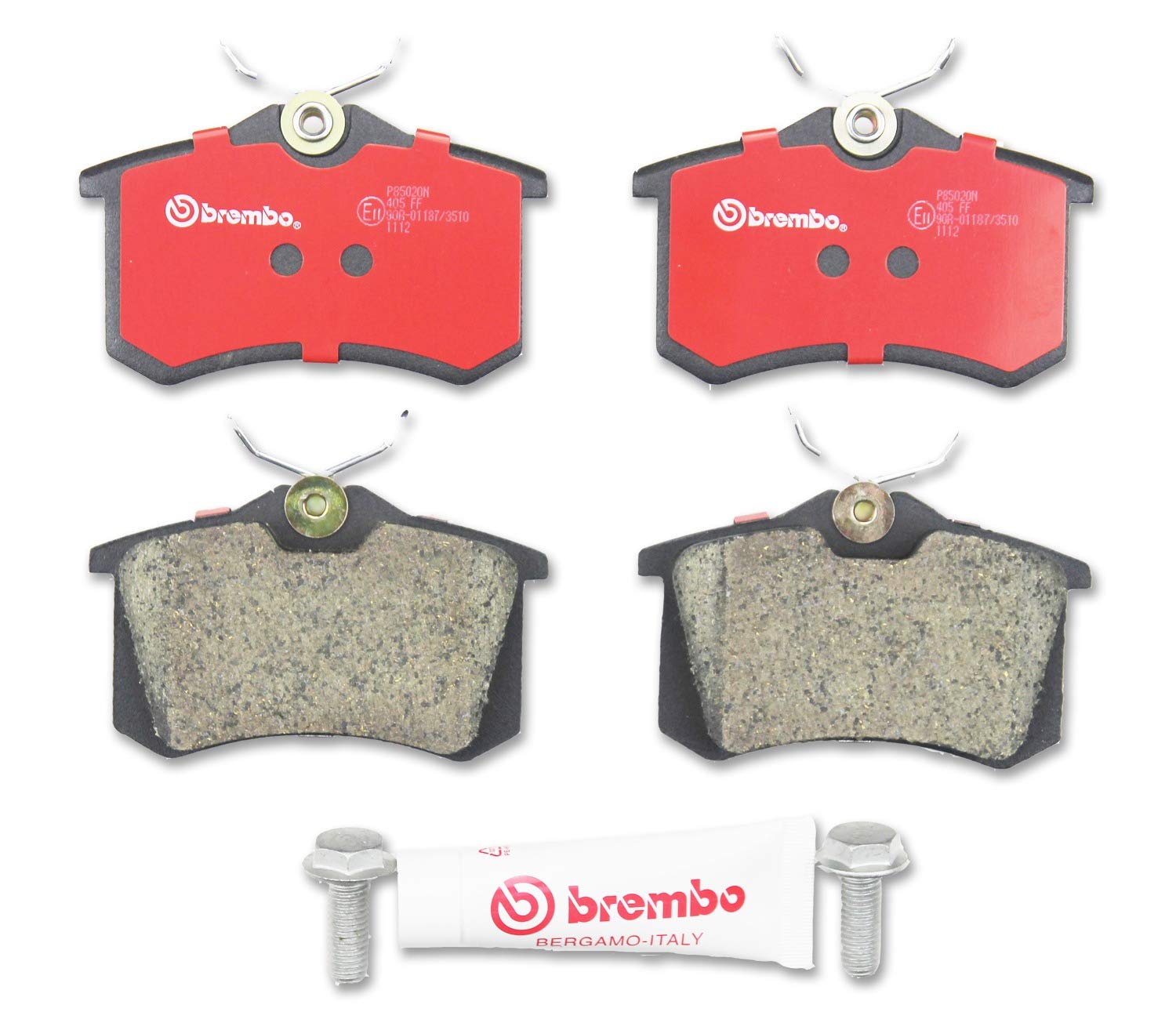 Brembo P 85 020 - Bremsbelagsatz, Scheibenbremse von Brembo