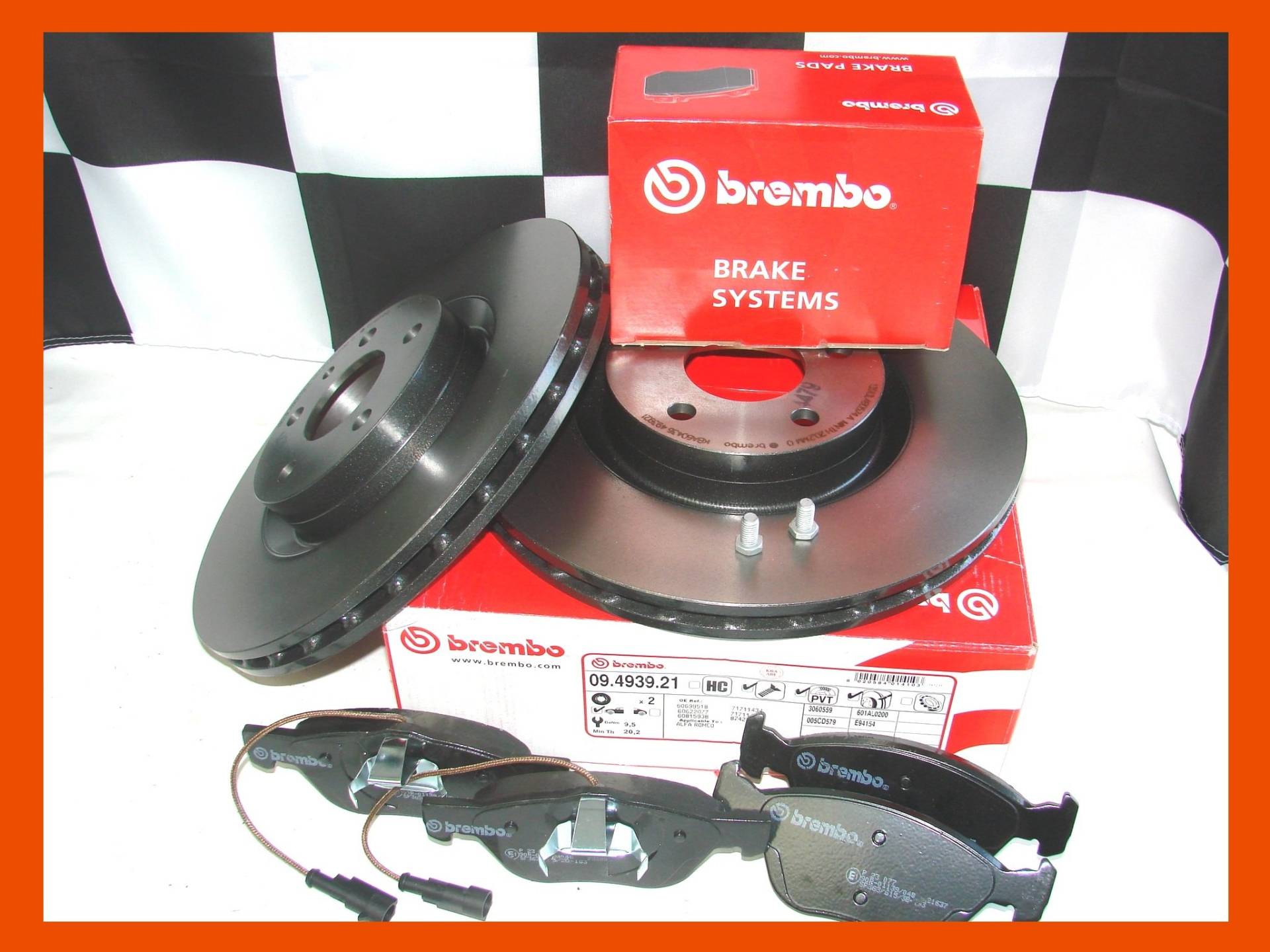 Brembo P 85 037 - Bremsbelagsatz, Scheibenbremse von Brembo