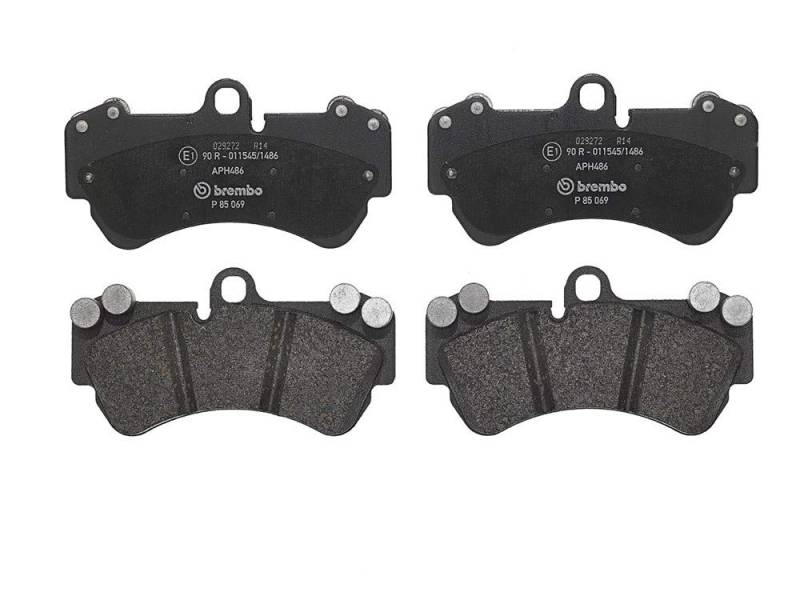 Brembo P 85 069 Bremsbelagsatz, Scheibenbremse - (4-teilig) von Brembo