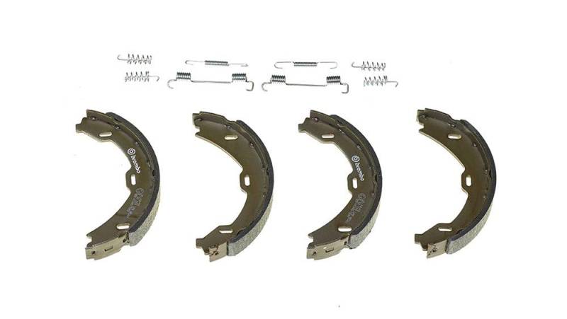 Brembo S50518 Bremsbacken für Handbremsen, Anzahl 4 von Brembo