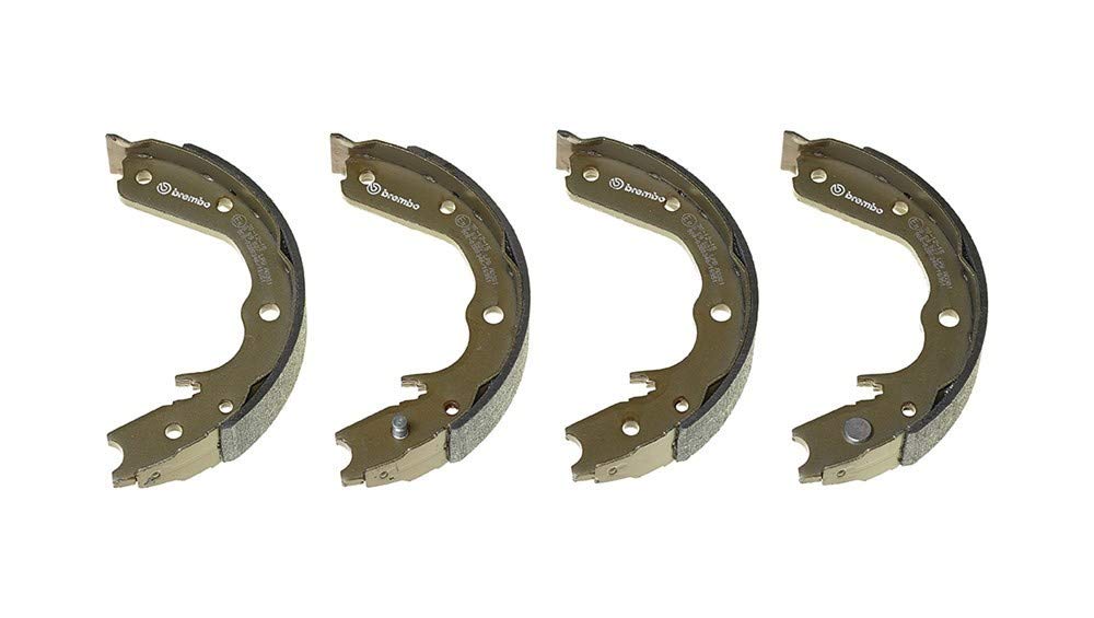 Brembo S59527 Bremsbacken für Handbremsen, Anzahl 4 von Brembo