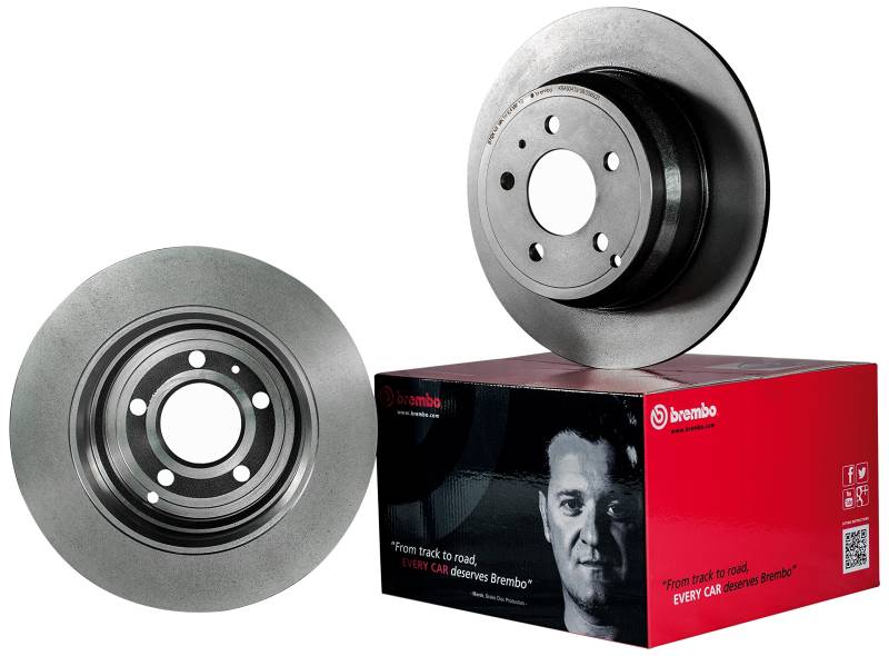 Brembo Scheibenbremsenrotor hinten UV-beschichtet 08.B443.11 von Brembo