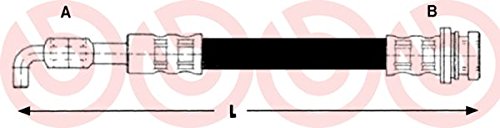 Brembo T 59 076 Bremsschlauch von Brembo