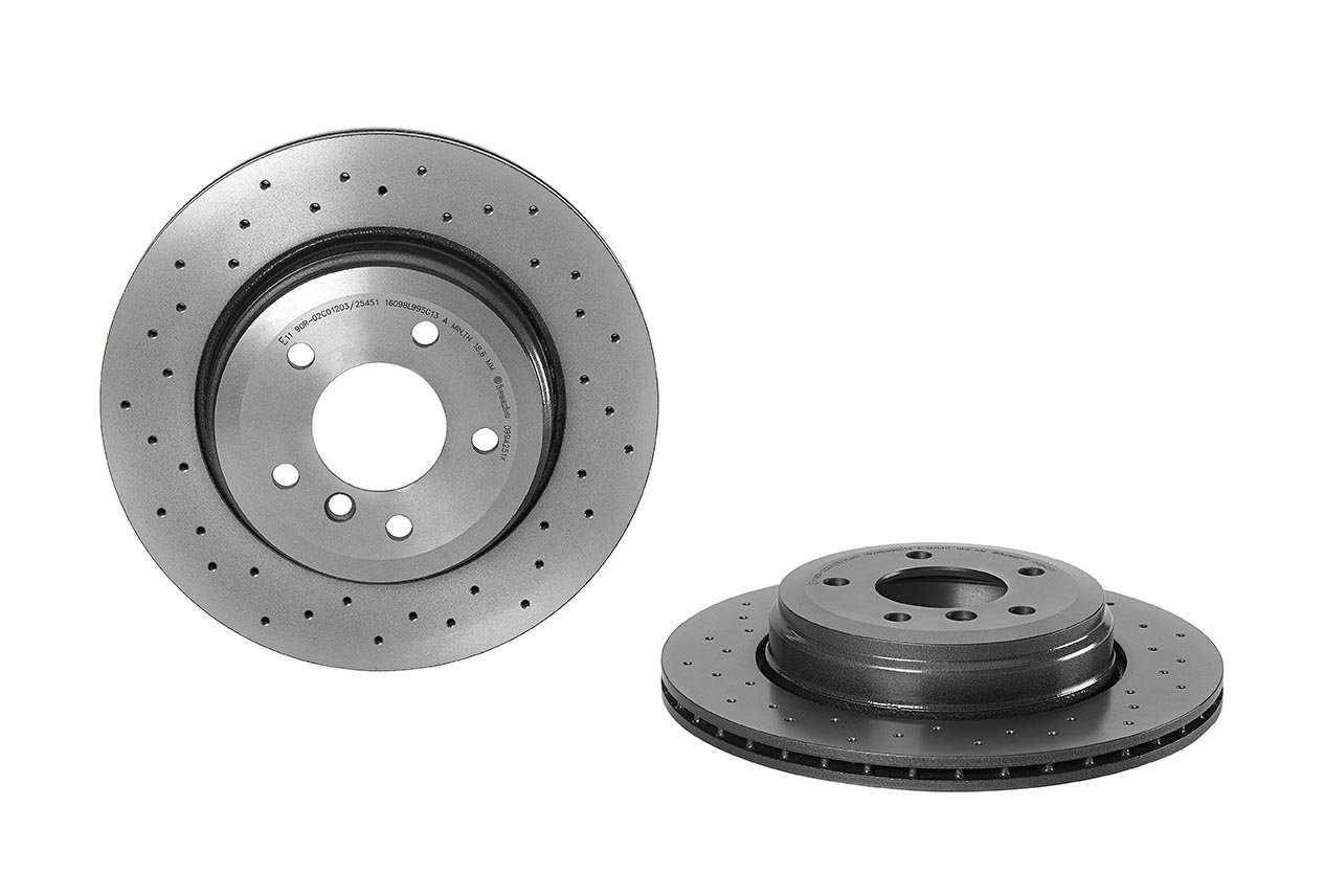 Brembo Xtra 09.9425.1X - Hintere Bremsscheibe von Brembo