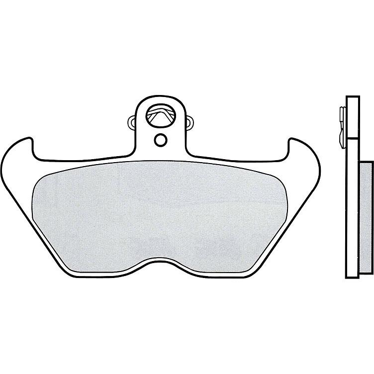 Brembo Bremsbeläge Sintermetall 07BB24.SA  100x56,1x8,4mm von Brembo